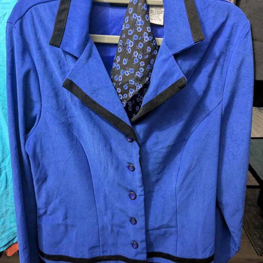 Sag Harbor Vintage Blue Blazer Size 10P